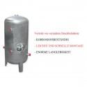 Druckbehälter 100 bis 500L 6 bar senkrecht verzinkt  Druckkessel verzinkt für Hauswasserwerk senkrecht