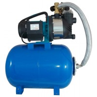 Wasserpumpe 1300W 80l/min 24 L Druckkessel inkl. Filter Jetpumpe Gartenpumpe Hauswasserwerk Kreiselpumpe