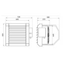 Lufterhitzer Elektrisch bis 23 kW Hallenheizung Luftheizung+ Steuerung Thermostat 3 Stufen Regler