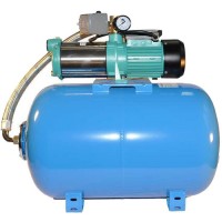 Wasserpumpe 400V 1300-2200W 100l/min 24-100L Druckbehälter Gartenpumpe Hauswasserwerk Set