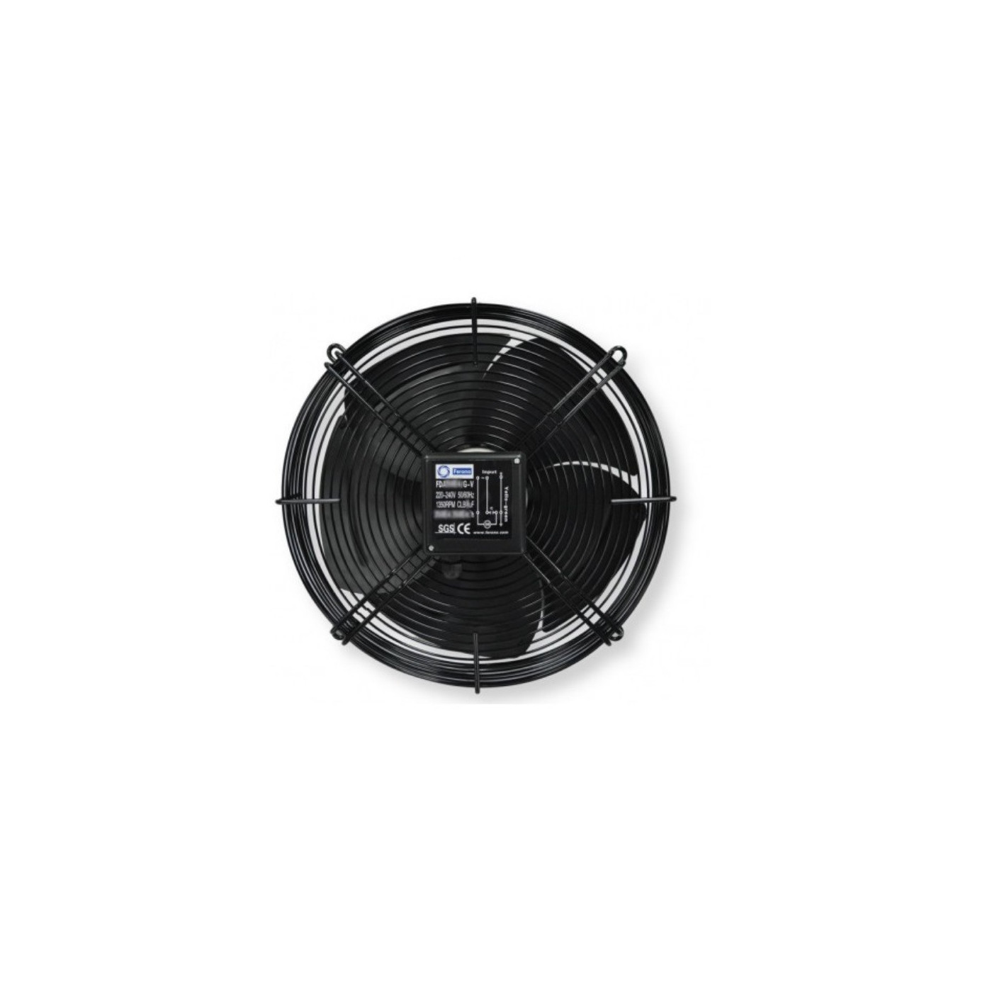 Ventilator Axial Rohrventilator 450 mm 5400 m³/h Gitter Abluft Zuluft  Gebläse - Probaumarkt