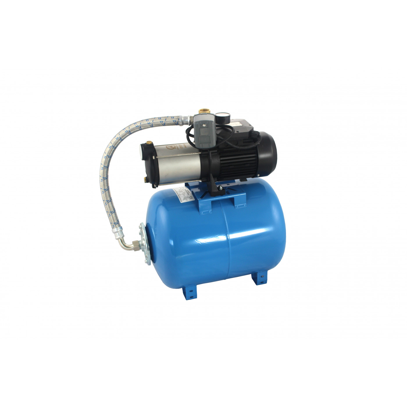 Wasserpumpe Hauswasserwerk 1100W 230V 24-100L Speicher Kessel